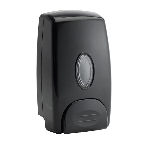 Winco SD-100K 1 Liter Manual Soap Dispenser - Black