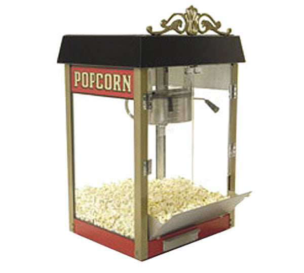 Winco 11040 Benchmark  Popcorn Popper Machine "Street Vendor" - 4 oz = 85 Quart./Hour, 120V