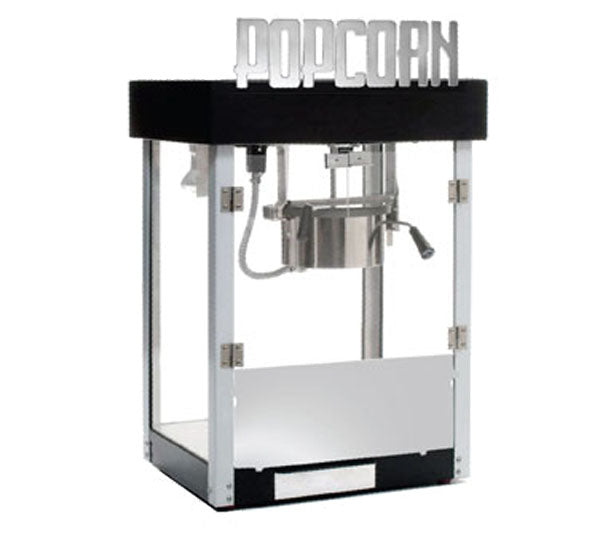 Winco 11045 Benchmark  Popcorn Popper Machine "Metropolitan" 4oz = 85 Quart/Hour, 120V