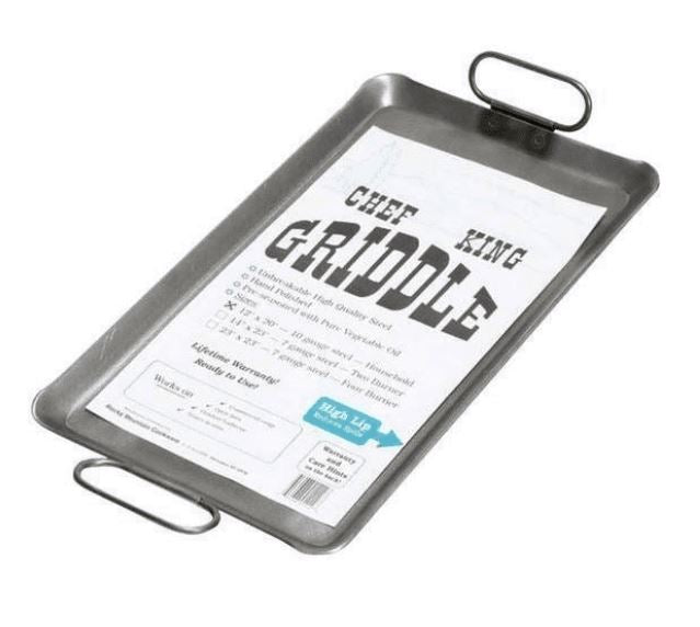 Rocky Mountain Cookware RM1220-8 Add on Chef King Griddle 12x20