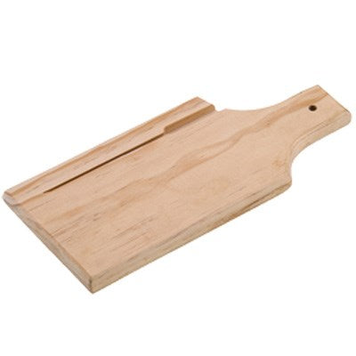 Winco WCB-125 12" Wood Bread/Cheese Board