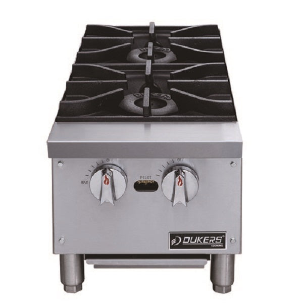 Dukers DCHPB12 12"W Natural Gas Hotplate - 56,000 BTU - FREE SHIPPING!