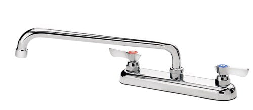 Krowne 13-812L Low Lead Compliant Center Wall Mount Faucet with 12" Spout