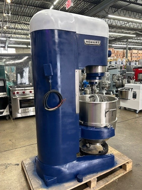 Hobart V-1401 140 Quart Mixer Including Hook, Flat Beater, Whip and Bowl 208V 3 phase NEW PARTS (USED)
