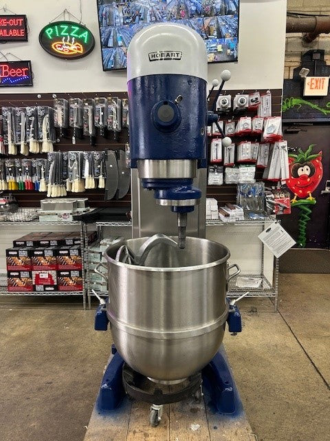 Hobart V-1401 140 Quart Mixer Including Hook, Flat Beater, Whip and Bowl 208V 3 phase NEW PARTS (USED)