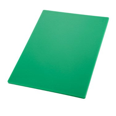 Winco CBGR-1520 Green, Rectangular Cutting Board, 15" x 20" x 1/2"