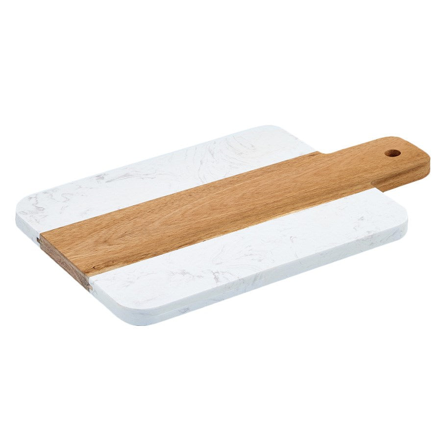 Winco SBMW-156 15 3/4" Rectangular Serving Board with Handle