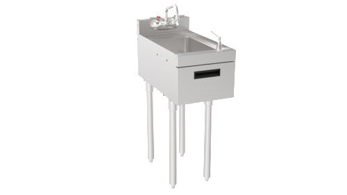 Krowne 18-12DST Silver Series Hand Sink With Soap And Towel