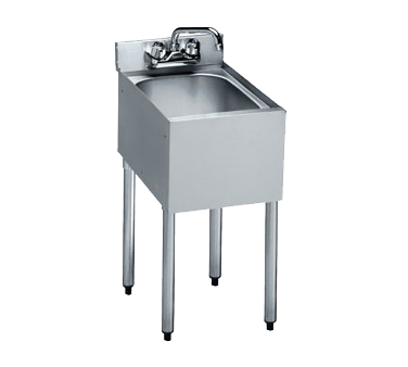 Krowne 18-1C 12" 1 Compartment Sink
