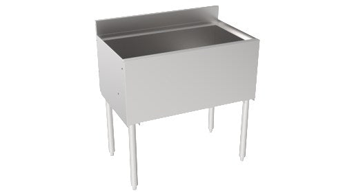Krowne 18-30 Ice Bin - 97-lb Capacity, 30x18.5 - NO COLD PLATE