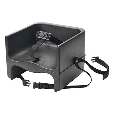 Winco CHB-1PK Black Single Sided Booster Seat