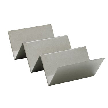 Winco TCHS-23 8 3/8" Stainless Steel Taco Holder