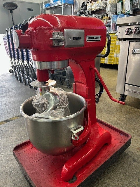 Hobart A200 20 Quart Mixer Including Hook, Flat Beater, Whip and Bowl, 115V 1 Phase (USED)