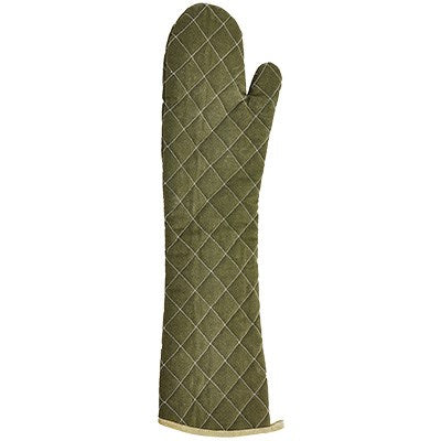 Winco OMF-24 24" Flame Resistant Cotton Oven Mitt
