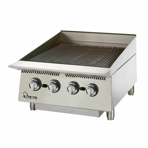STAR 8124RCBB  24” Ultra-Max® Radiant Charbroiler - 80,000 BTU