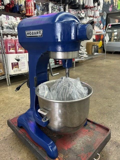 Hobart A200 20 Quart Mixer Including Hook, Flat Beater, Whip and Bowl, 115V 1 Phase (USED)