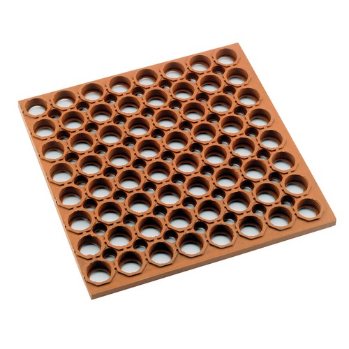 Winco RBMH-35R-R Rubber Floor, 3' x 5' x 3/4"