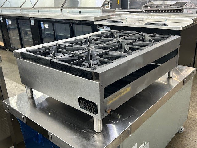 Black Diamond BDCTH-36 36” Natural Gas 6 Burner Hotplate (USED)