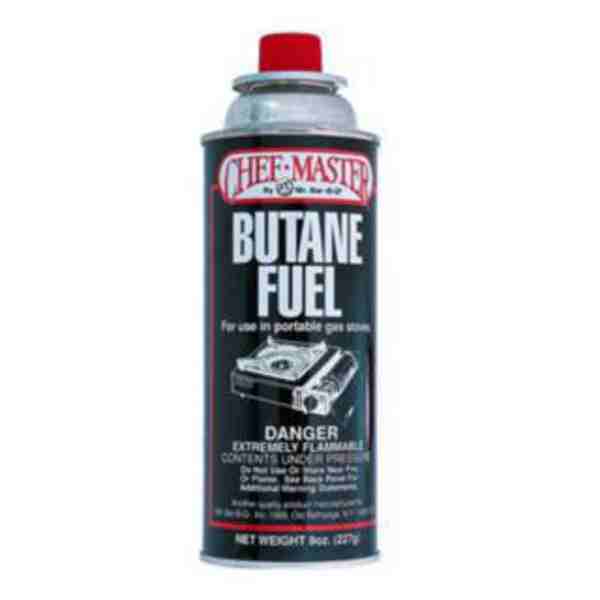 Chef Master 40062 Butane Fuel (4 Pack) - IN STORE PICK UP ONLY