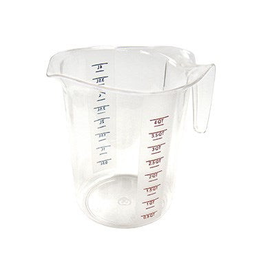 Winco PMCP-400 4 Qt Polycarbonate Measuring Cup