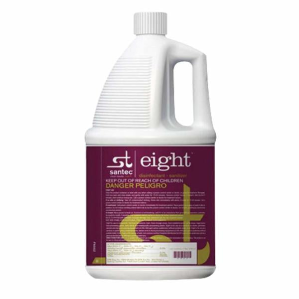 SANTEC 405204 Eight 1-Gallon Liquid Disinfectant-Sanitizer - Box of 4! (IN-STORE PICK UP ONLY)