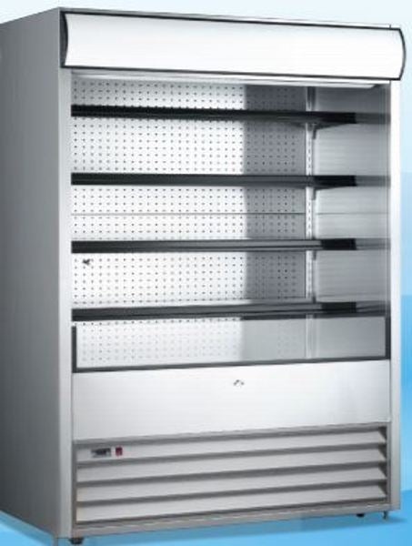 Omcan RS-CN-1050 (43460) 72" Open Case Refrigerated Floor Display Merchandiser