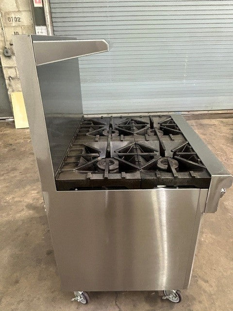 SOUTHBEND 4367D 36" Natural Gas 4 Pyromax Burner Ultimate Restaurant Range with Standard Oven (USED UNIT)