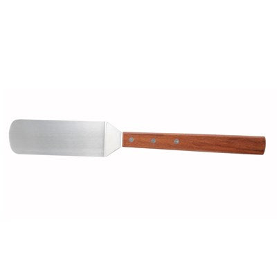 Winco TN44 Stainless Steel Turner with Extra Large Blade