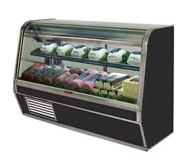 Howard McCray SC-CDS32E-4C-BE-LED Curved Glass Deli Display Case 50" (Black)