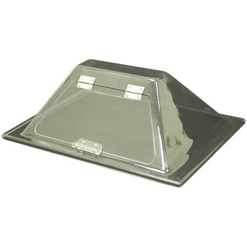 Winco 64010 Benchmark Roller Grill Sneeze Guard For 10 Dog Grill