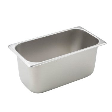 Winco SPT6  6 7/8" Deep Stainless Steel 1/3  Steam Table Pan