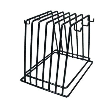 Winco  CB-6K 6 Slot Vinyl Coated Cutting Board Rack