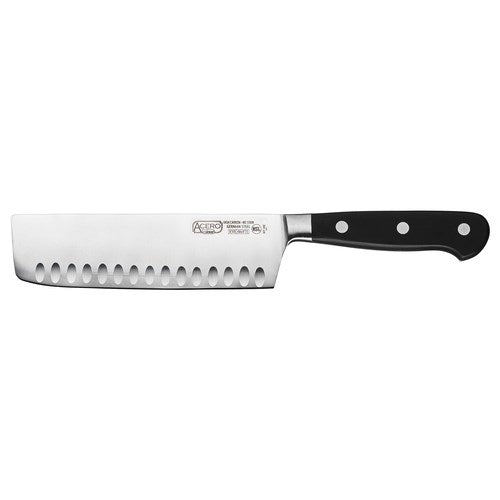 Winco KFP-73 Acero Nakiri Knife with 7" Blade