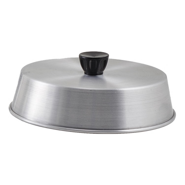 Winco ADBC-8 8" Diameter Aluminum Grill Basting Cover