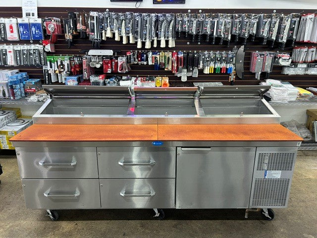 Randell 8395N-R Heavy-duty 95"W Pizza Prep Table (USED UNIT)
