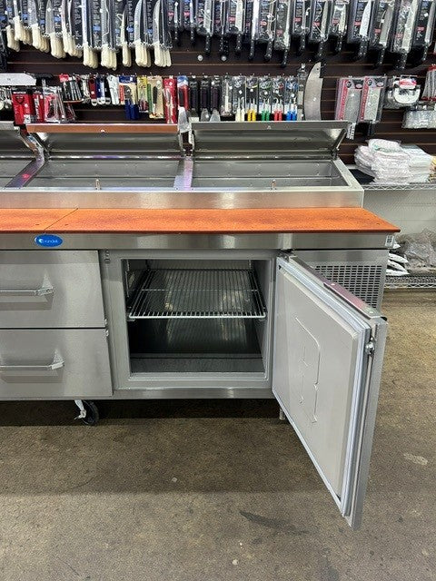 Randell 8395N-R Heavy-duty 95"W Pizza Prep Table (USED UNIT)