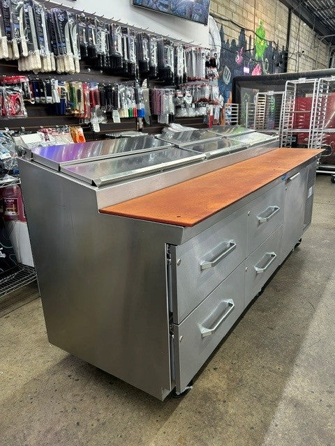 Randell 8395N-R Heavy-duty 95"W Pizza Prep Table (USED UNIT)