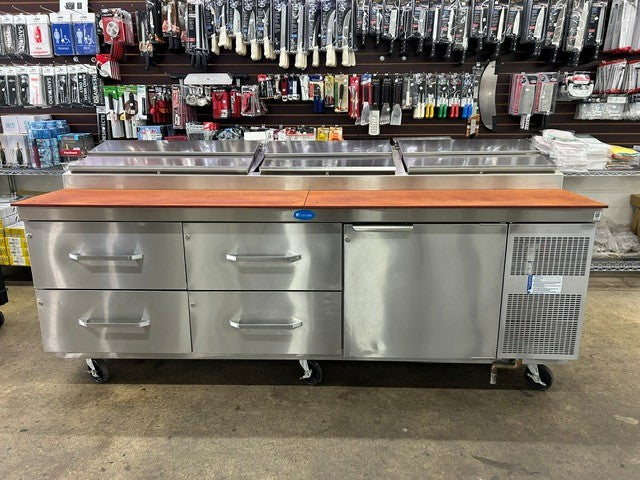 Randell 8395N-R Heavy-duty 95"W Pizza Prep Table (USED UNIT)