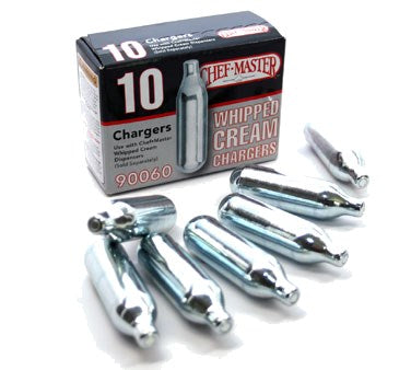 Chef Master 90060 1 Box N20 Whipped Cream Chargers
