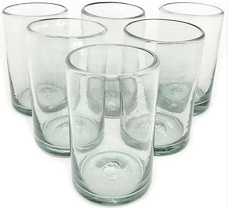 Dos Sueños DS-CG1 Hand Blown 14oz Natural Drinking Glass (Case of 24)