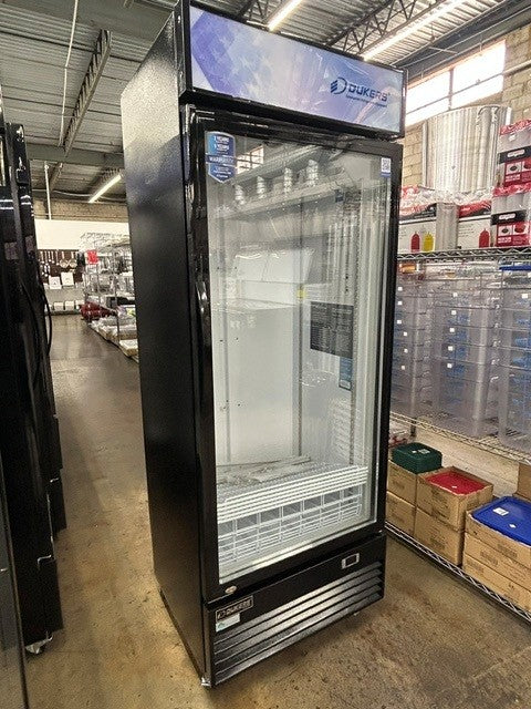 Dukers DSM-19R 30"W One Glass Door Merchandiser Refrigerator - 18.72 Cu. Ft - SCRATCH&DENT
