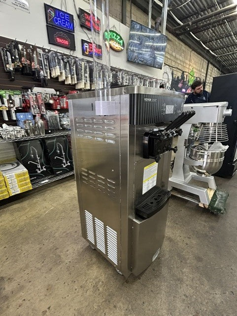 VEVOR 2200W Commercial Soft Ice Cream Machine 12.68 Qt - 3 Flavors (USED UNIT)