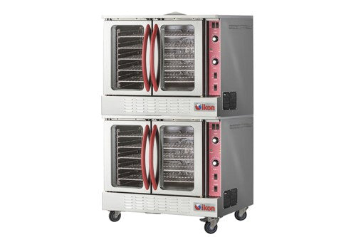 IKON IECO-2 1PH Double Deck Convection Oven - 208-240V 1Ph