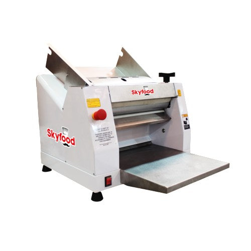 Skyfood CLM-400 Single Pass Table Top Dough Roller & Sheeter w/ 16-in Rollers
