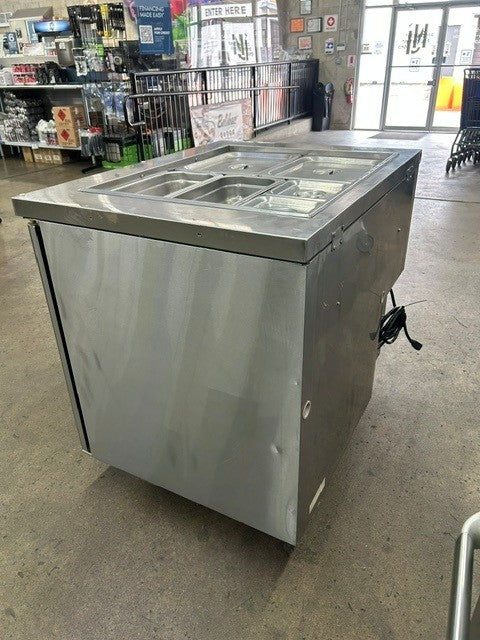 Turbo Air JBT-36 One-Door J Series Refrigerated Buffet Style Sandwich/Salad Prep Table - USED UNIT