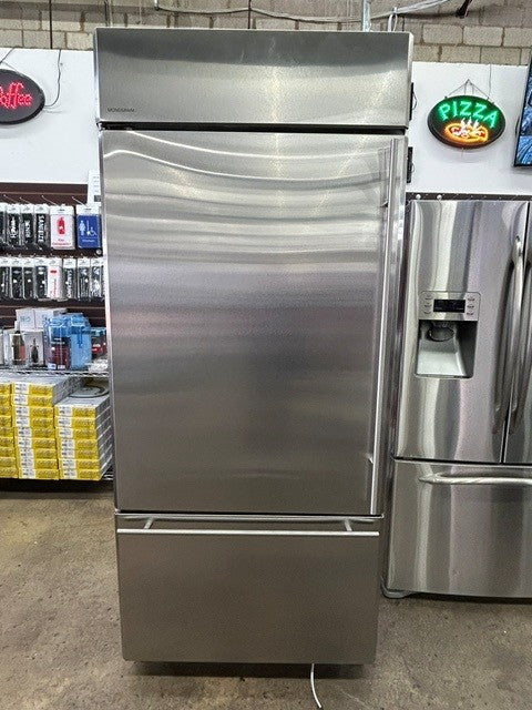 GE Monogram ZICS360NHBLH 36" Built-in Bottom Freezer Refrigerator (USED UNIT)