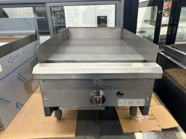 ROYAL RMG-18 Heavy Duty Manual Griddle 18" Natural Gas (USED UNIT)