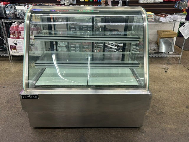 Spartan SD-48 48" Curved Glass Refrigerated Deli Case (USED UNIT)