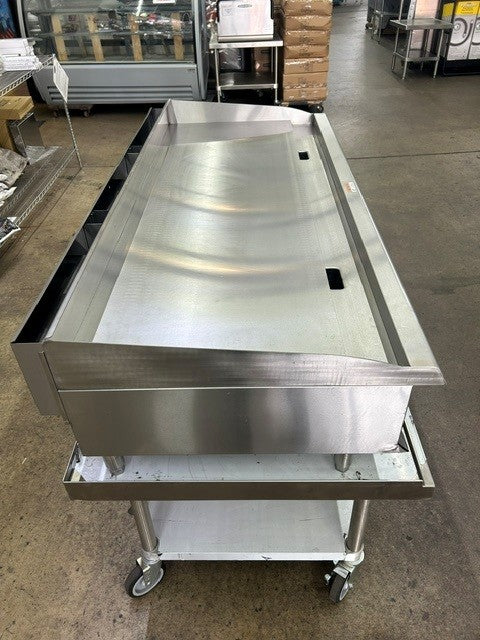 CPG GTCPG60NL 60" Wide Countertop Thermostatic Natural Gas Griddle - (USED UNIT)