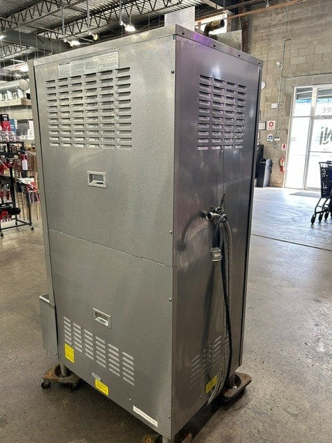 Cleveland 24CGA10 SteamCraft Ultra Natural Gas 10 Pan Floor Steamer - 125,000 BTU (USED UNIT)